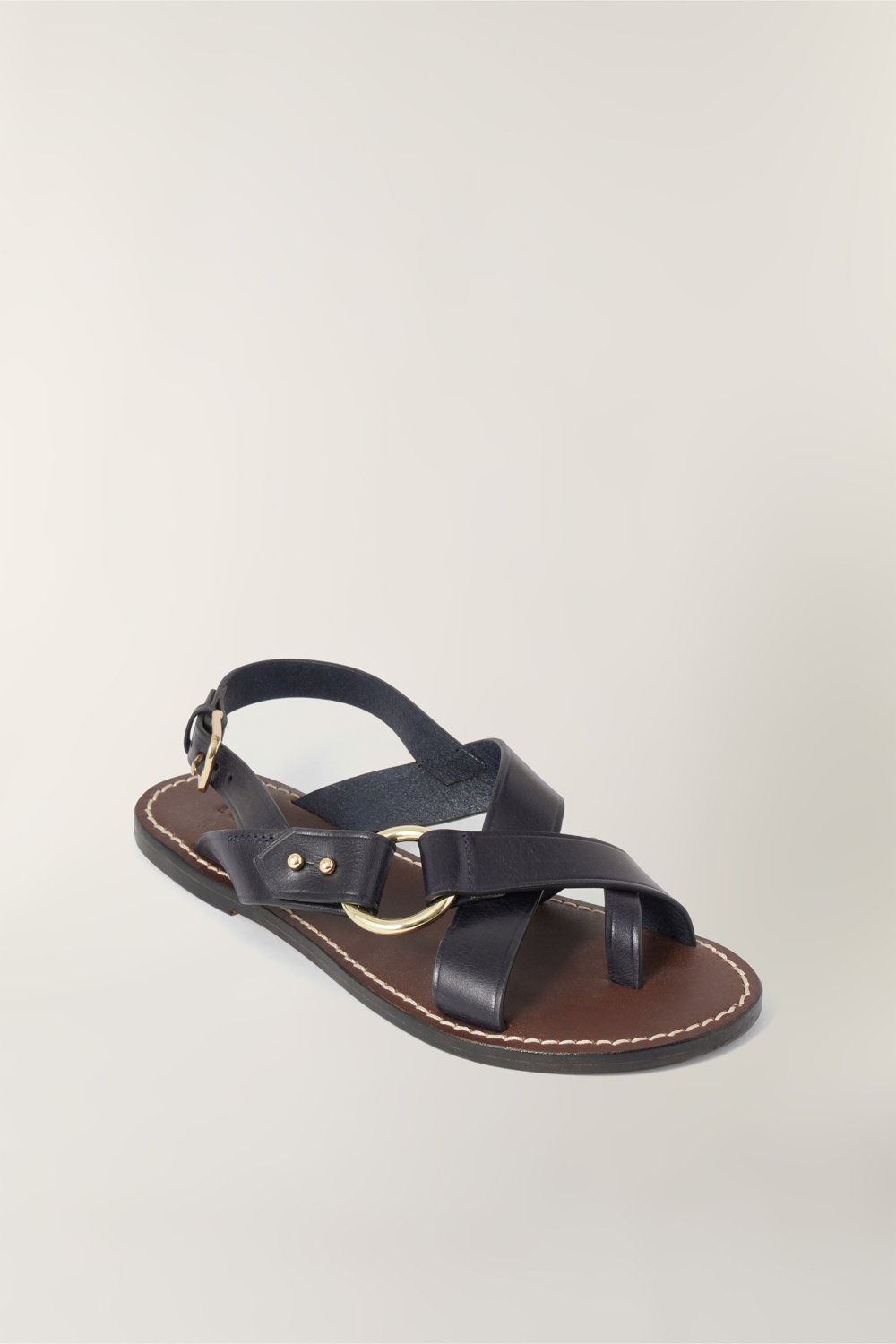 FLORENCE NAVY SANDALS