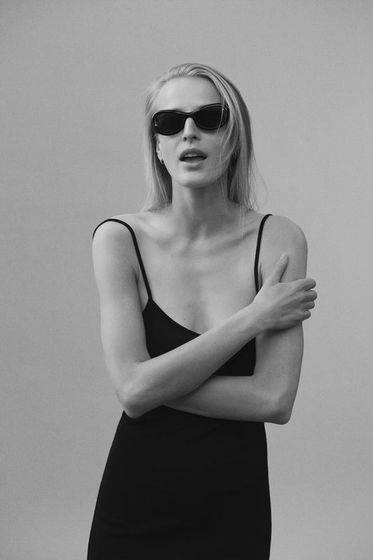 Lunettes de soleil Jean - Noir - Femme