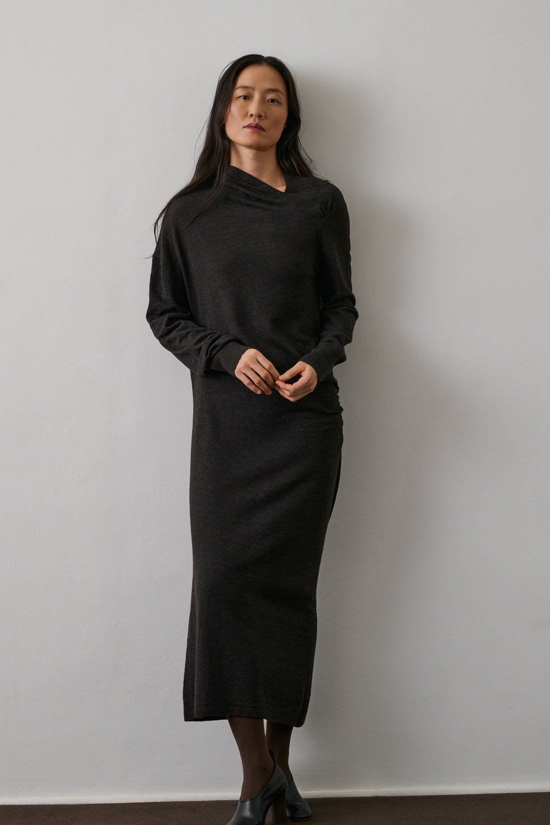 Robe Gisee - Marron - Femme