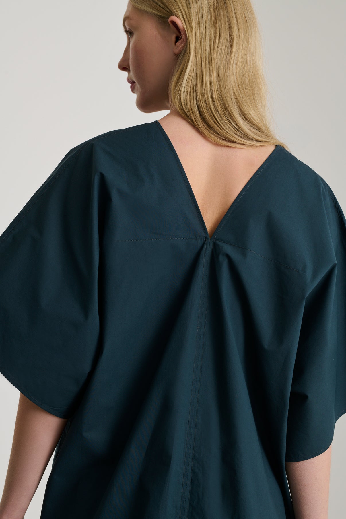 Robe Elegance - Ardoise - Coton - Femme vue 5